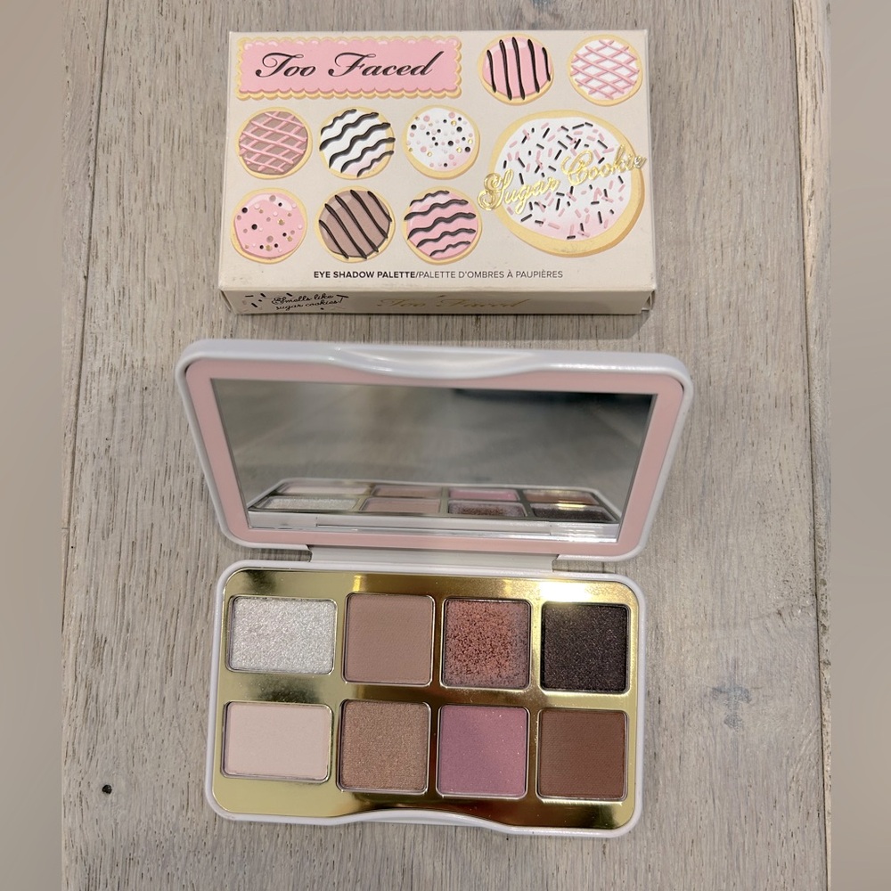 Too Faced Sugar Cookie mini eyeshadow palette Sephora
